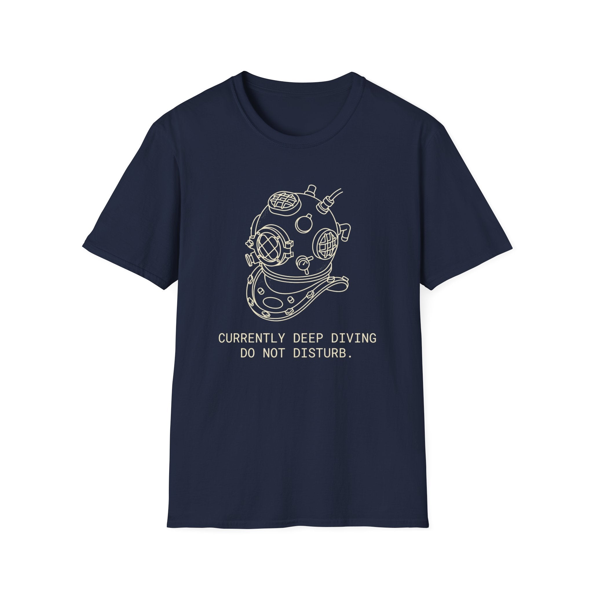 Currently Deep Diving, Do Not Disturb T-shirt