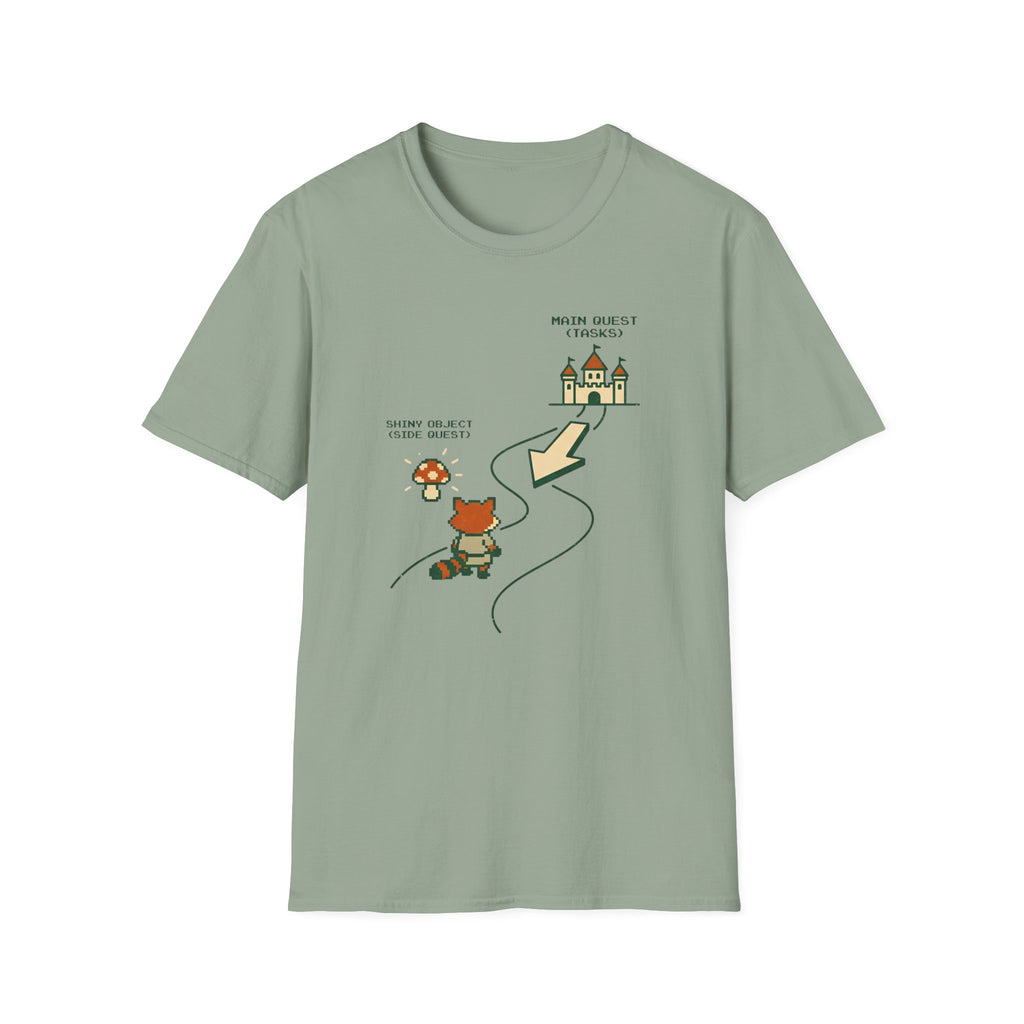 Shiny Object (Side Quest) T-shirt