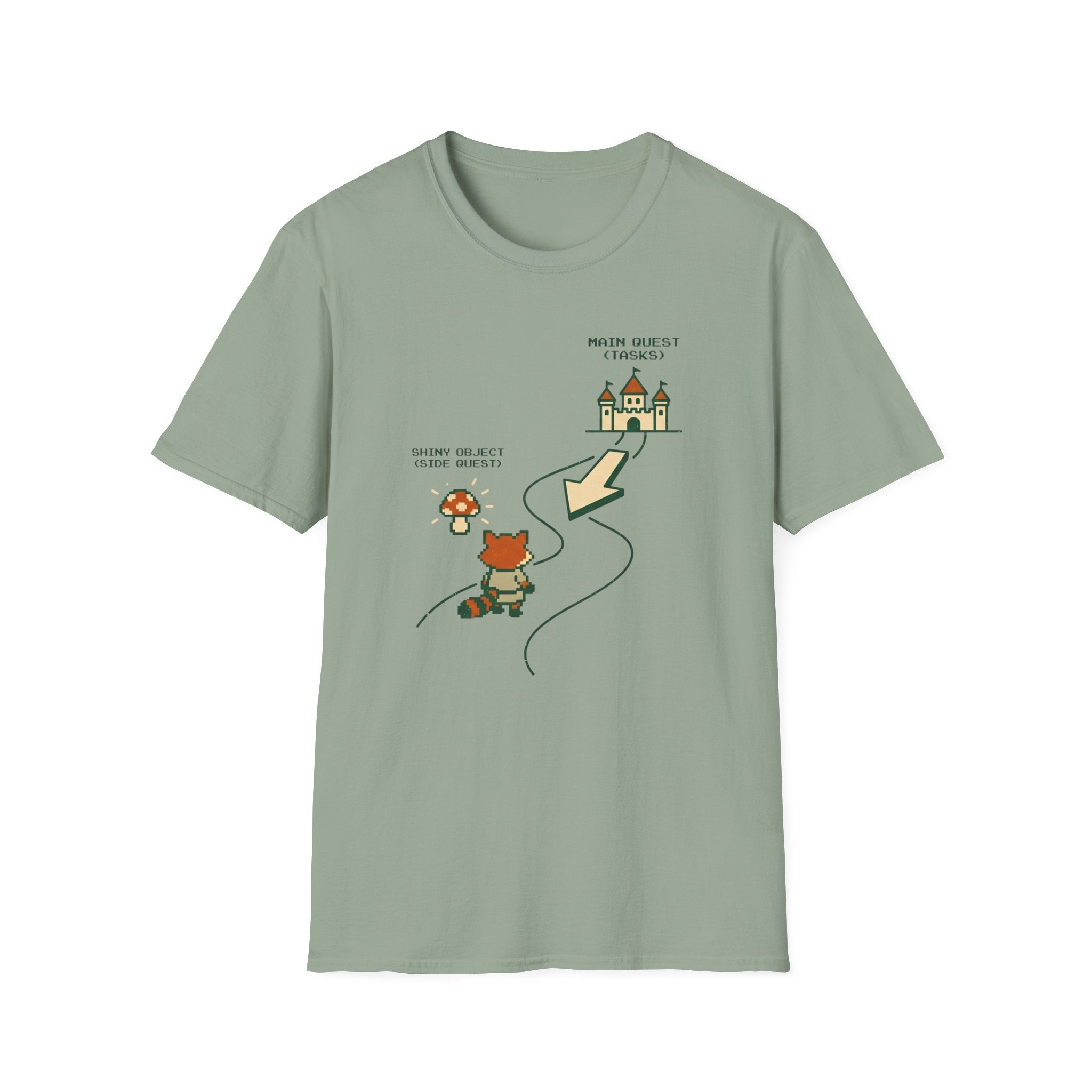Shiny Object (Side Quest) T-shirt