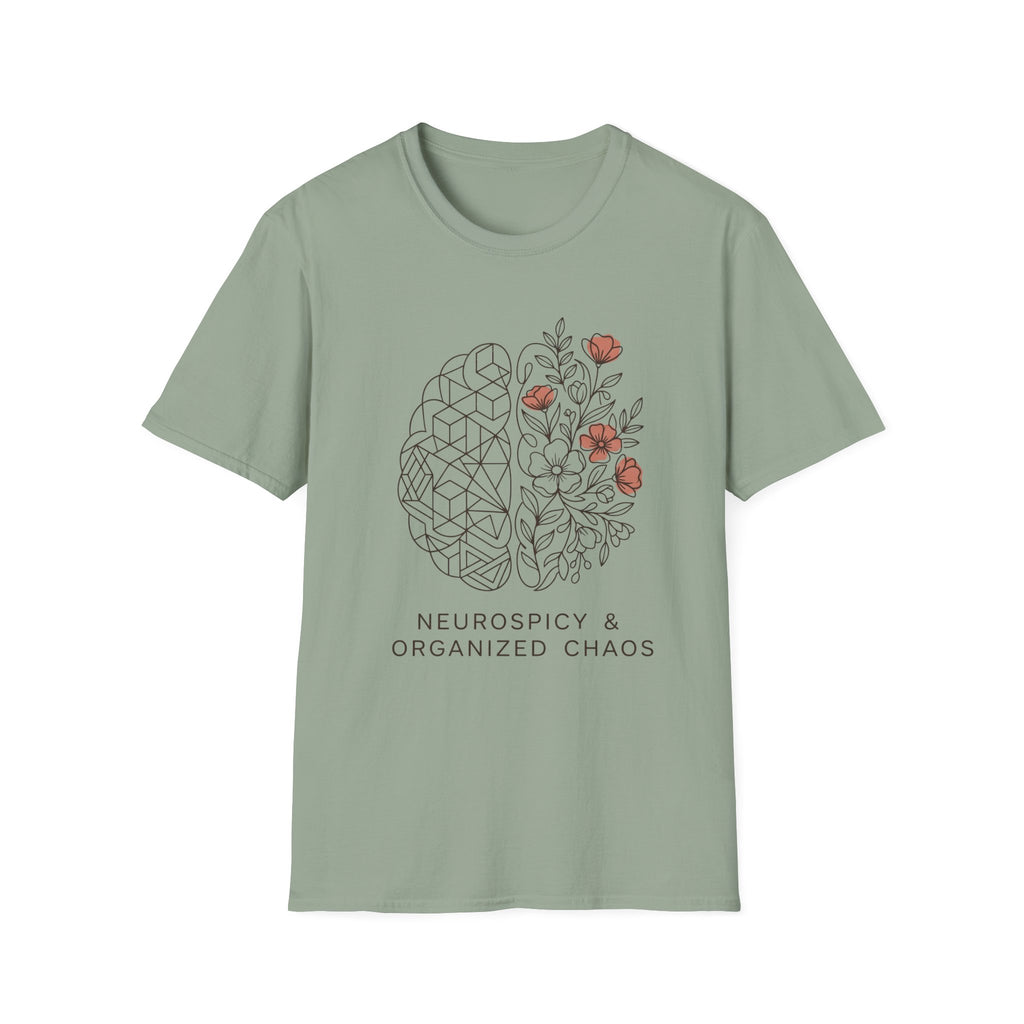 Neurospicy & Organized Chaos T-shirt