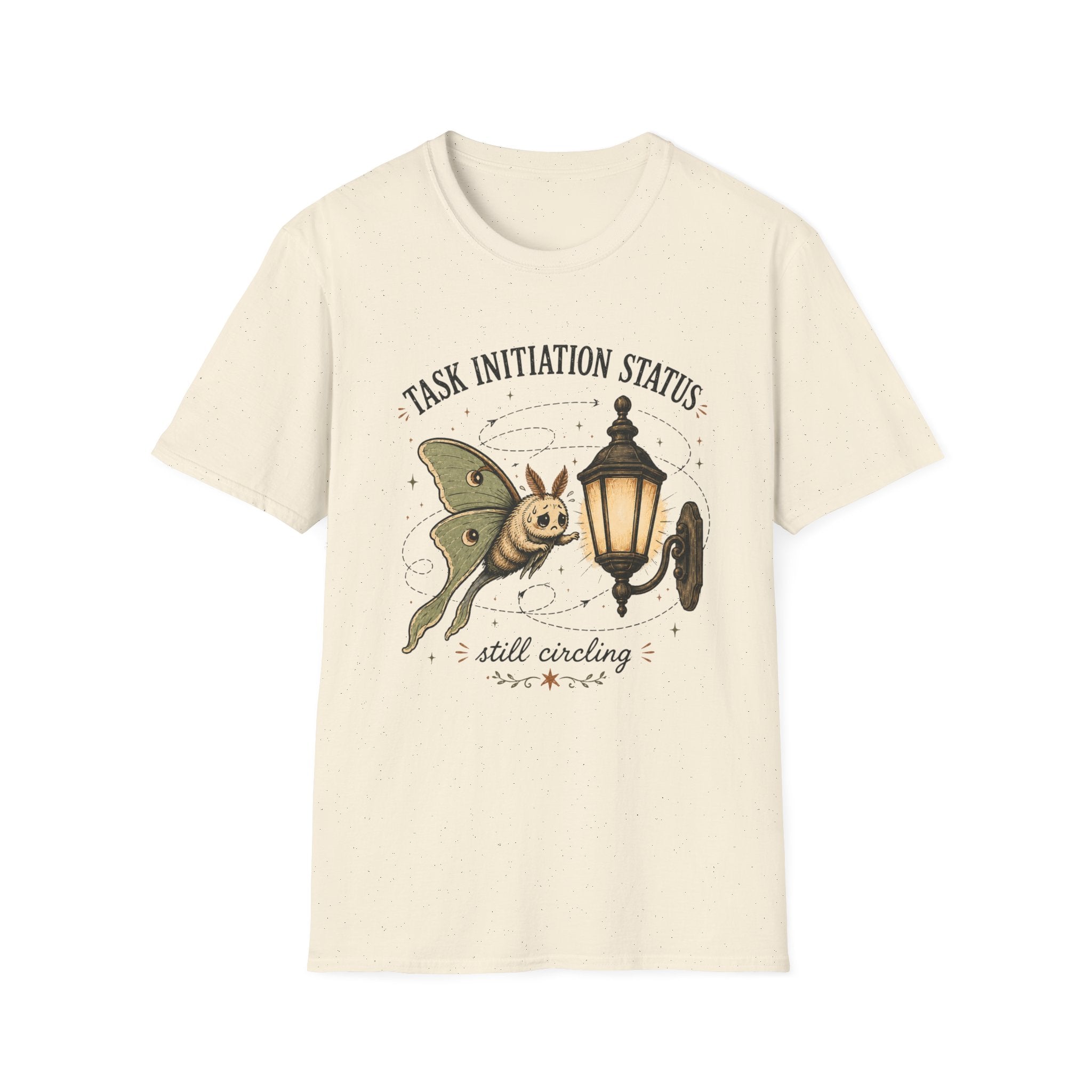 Task Initiation Status: Still Circling T-shirt