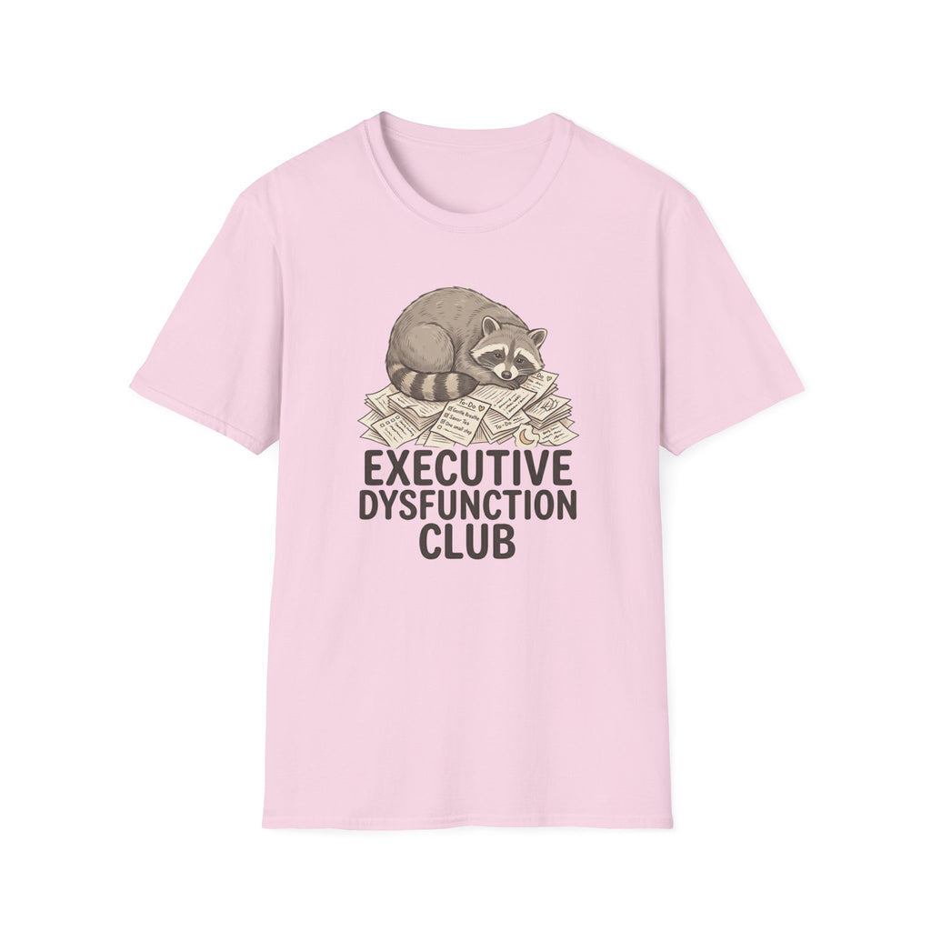 Executive Dysfunction Club T-shirt