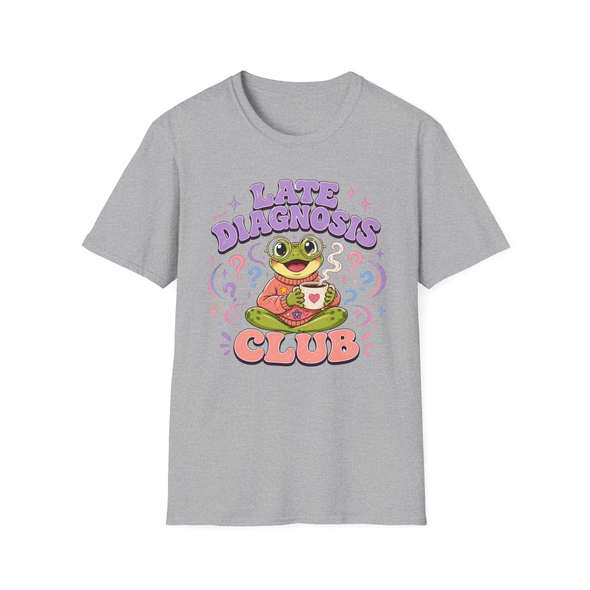 Late Diagnosis Club T-shirt