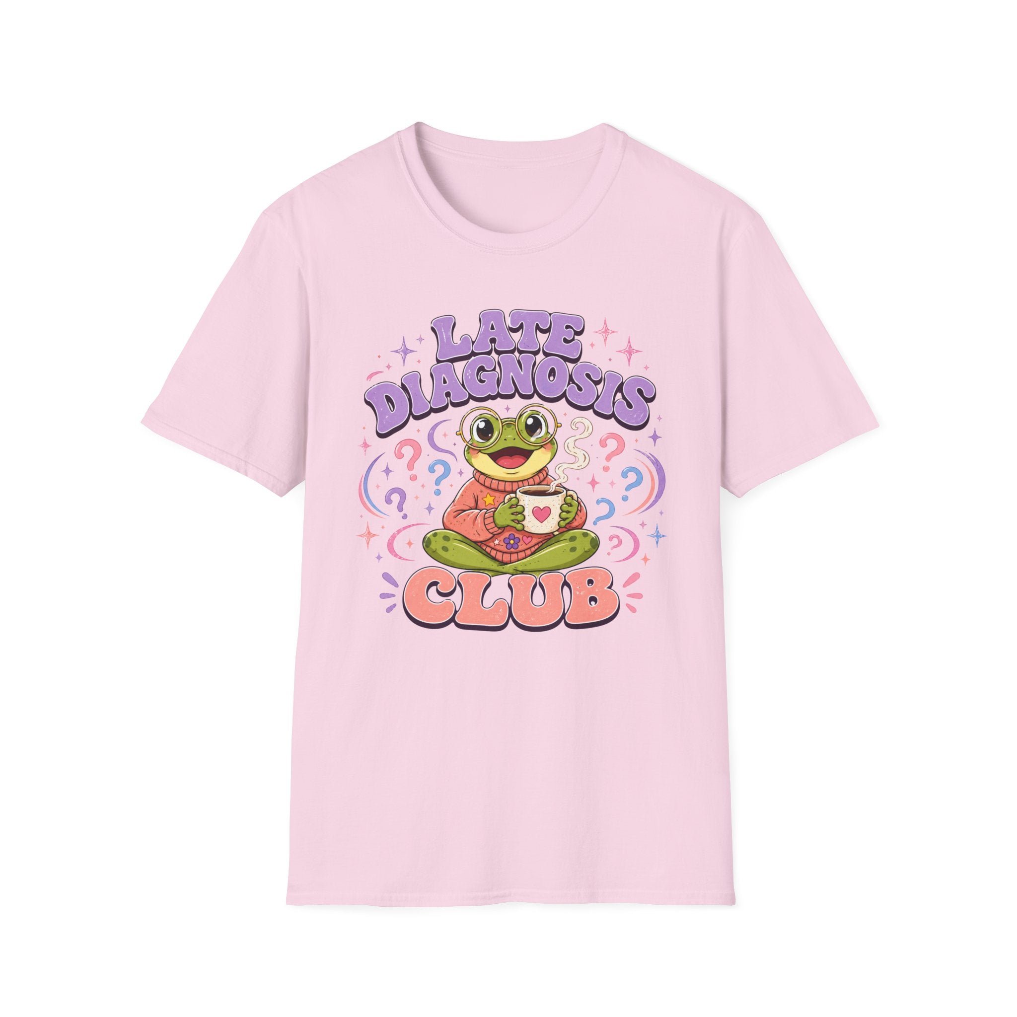 Late Diagnosis Club T-shirt