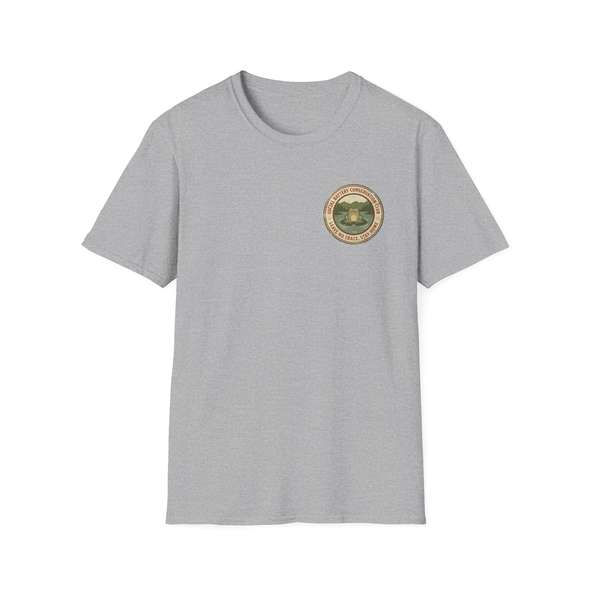 Social Battery Conservation Club T-shirt