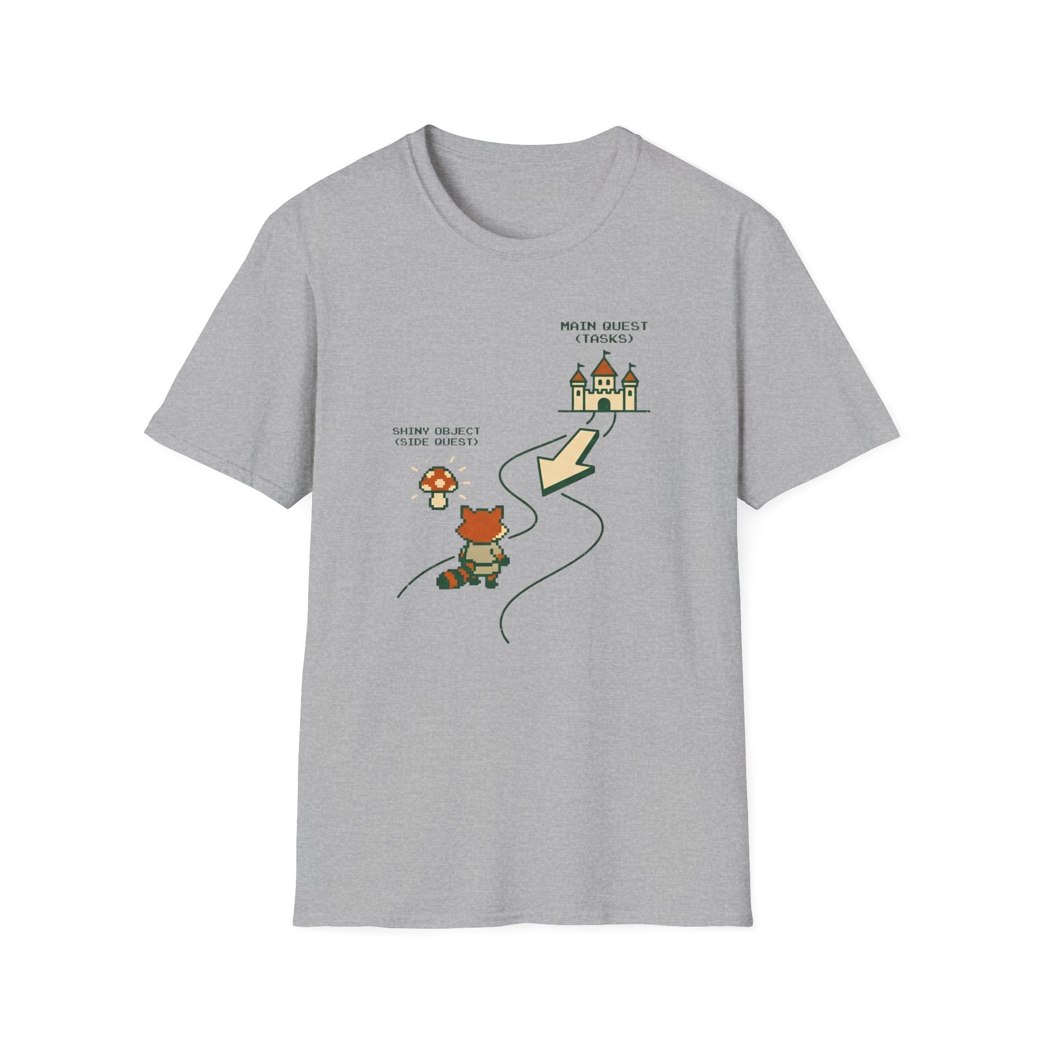 Shiny Object (Side Quest) T-shirt