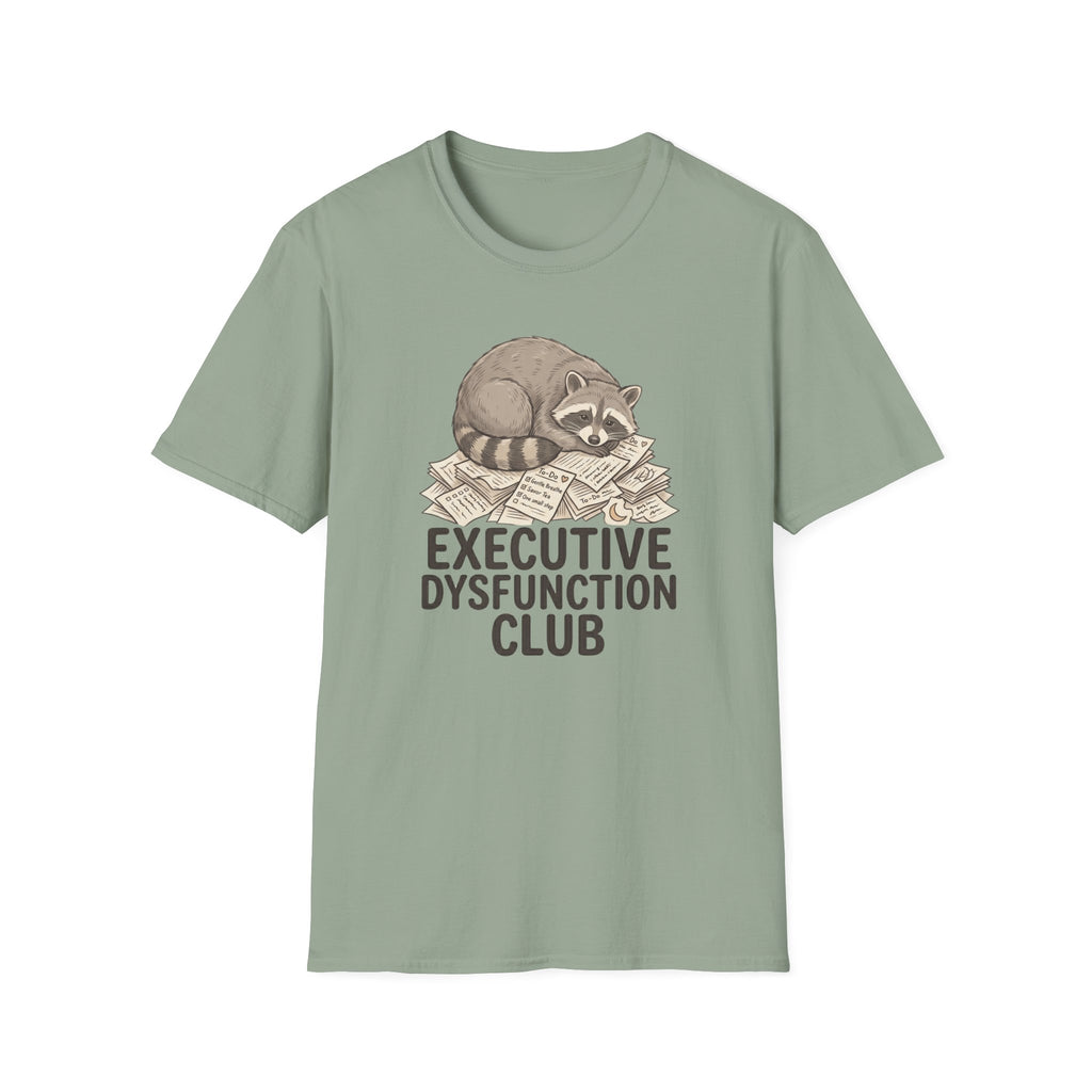 Executive Dysfunction Club T-shirt