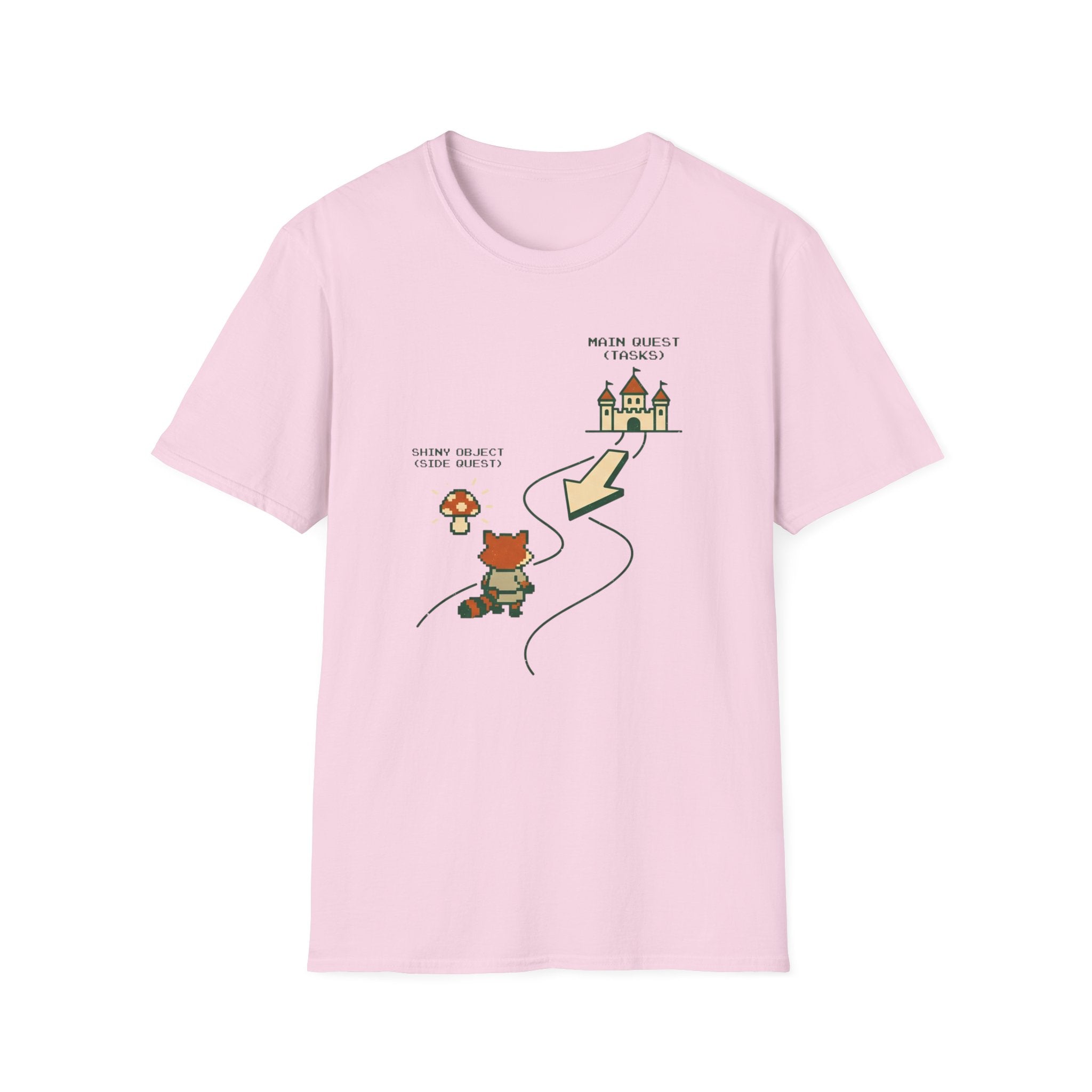Shiny Object (Side Quest) T-shirt