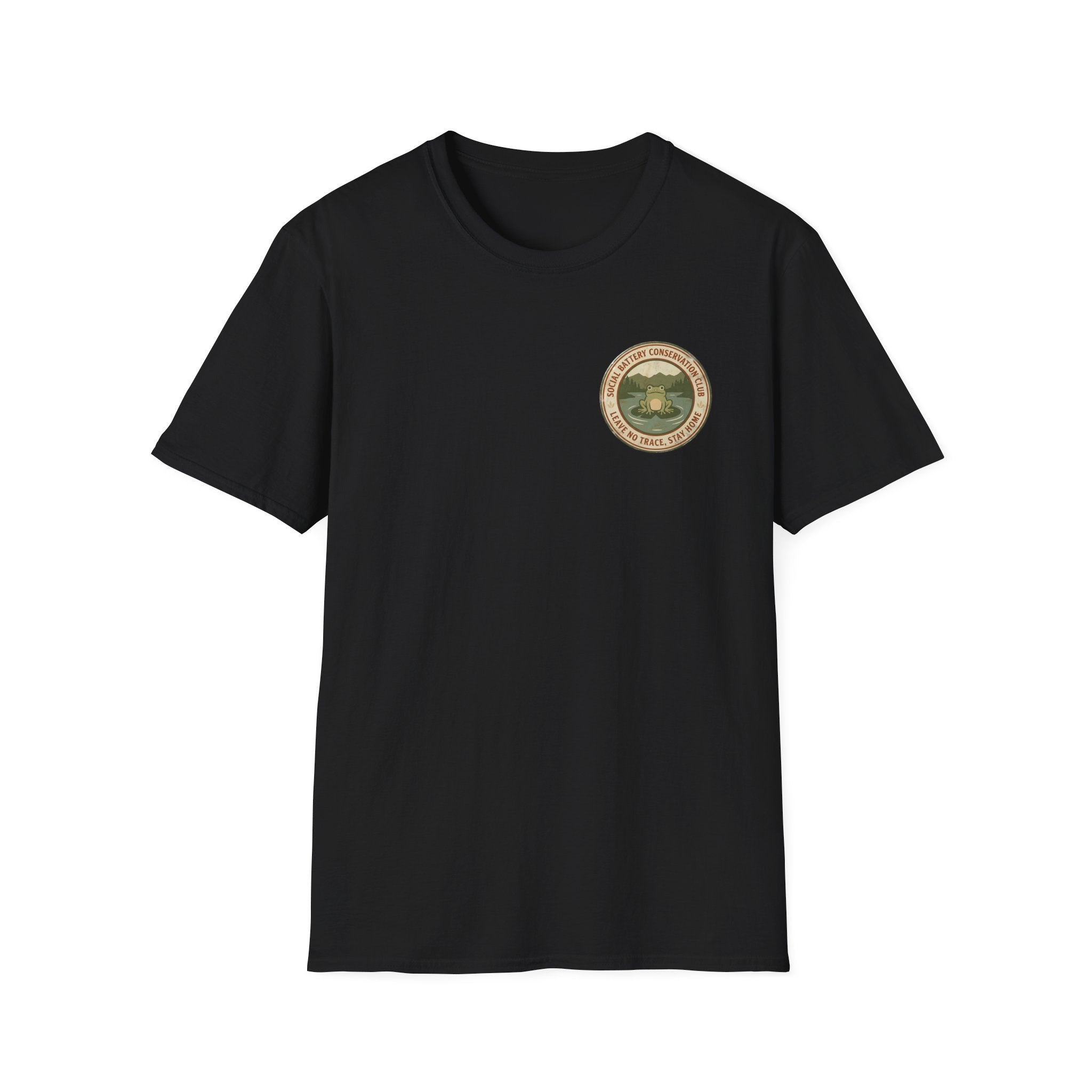 Social Battery Conservation Club T-shirt