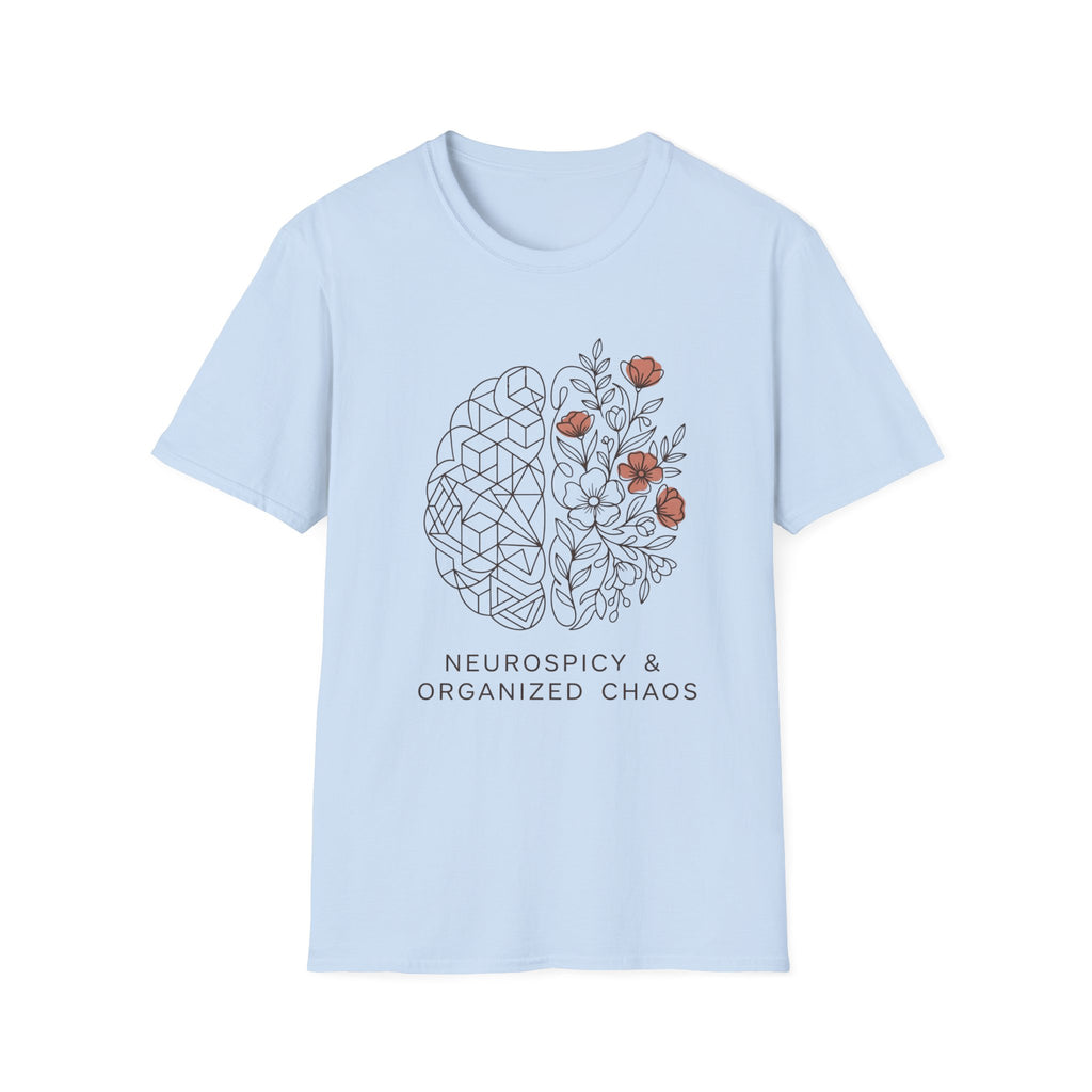 Neurospicy & Organized Chaos T-shirt