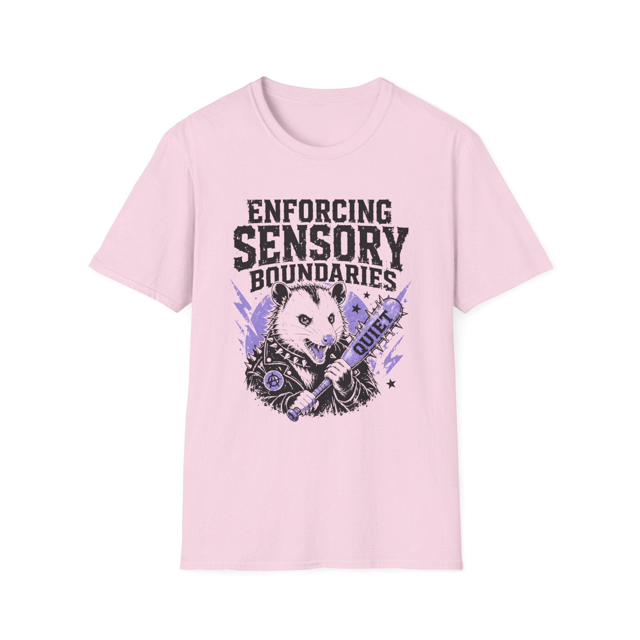 Enforcing Sensory Boundaries T-shirt