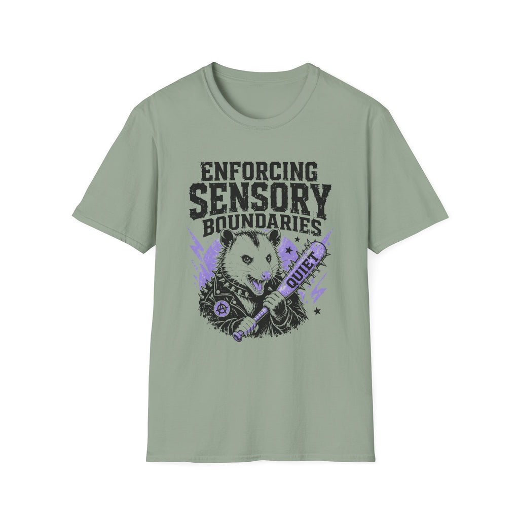 Enforcing Sensory Boundaries T-shirt