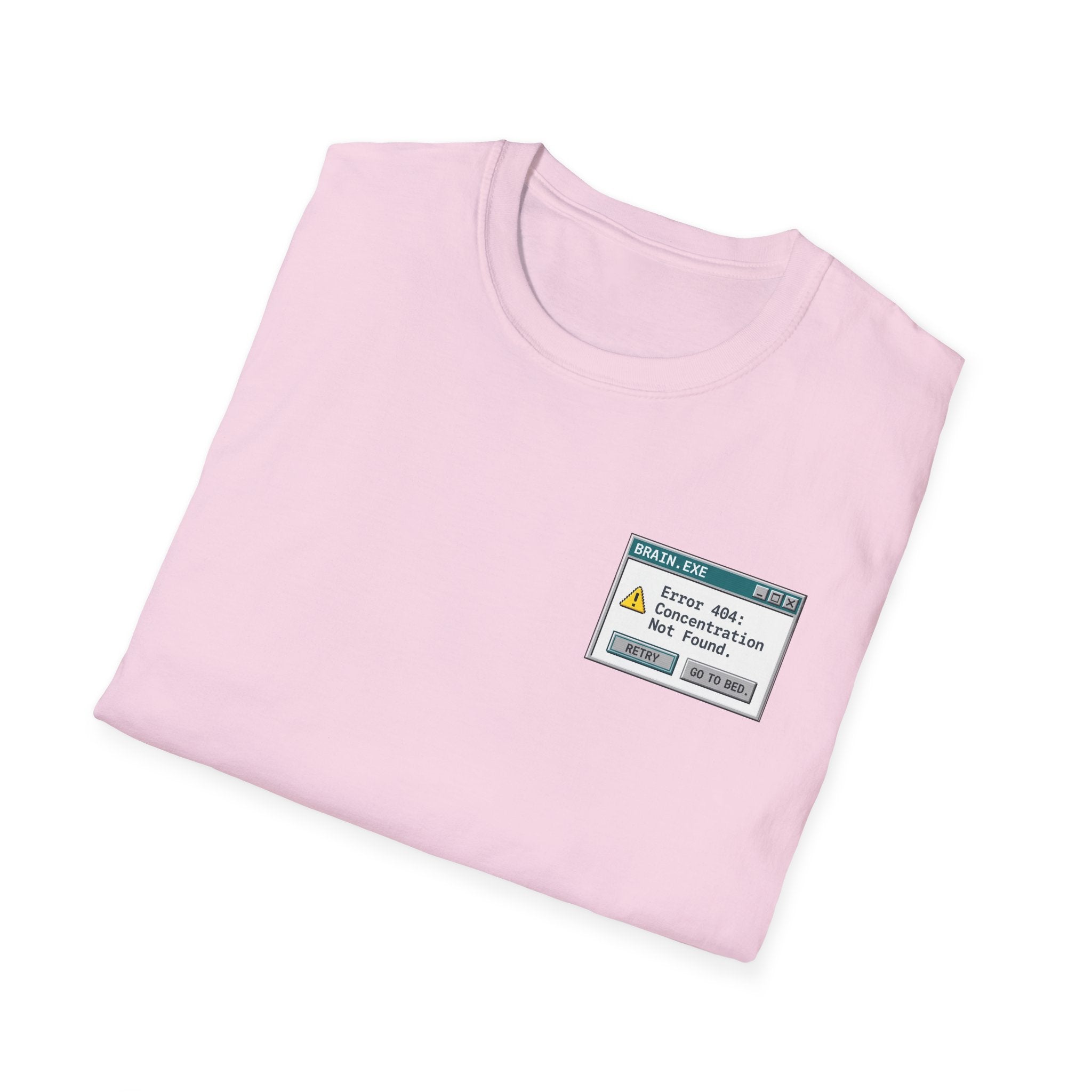 Error 404: Concentration Not Found T-shirt