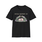 Social Battery: 1% T-shirt
