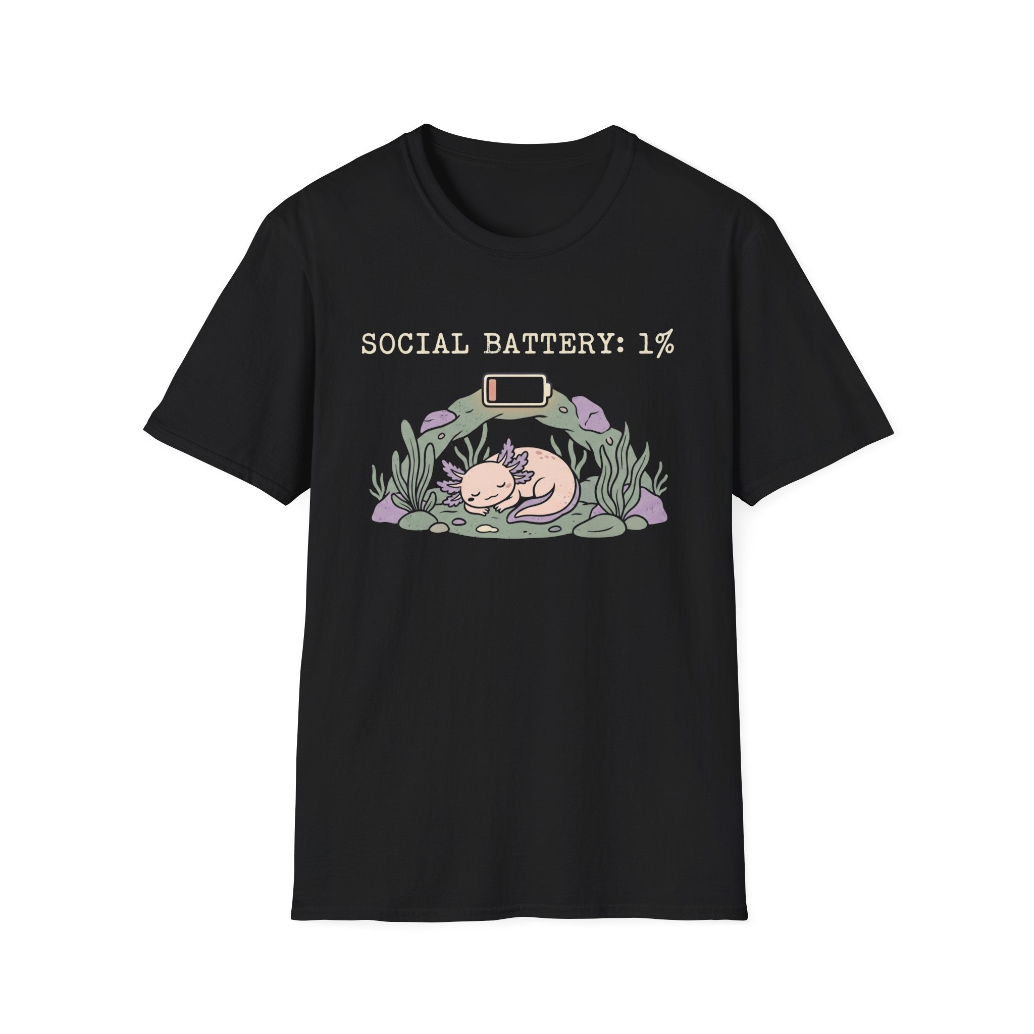 Social Battery: 1% T-shirt