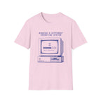 Running on a Different Operating System - Brain Processing T-shirt