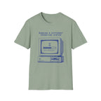 Running on a Different Operating System - Brain Processing T-shirt