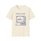 Running on a Different Operating System - Brain Processing T-shirt