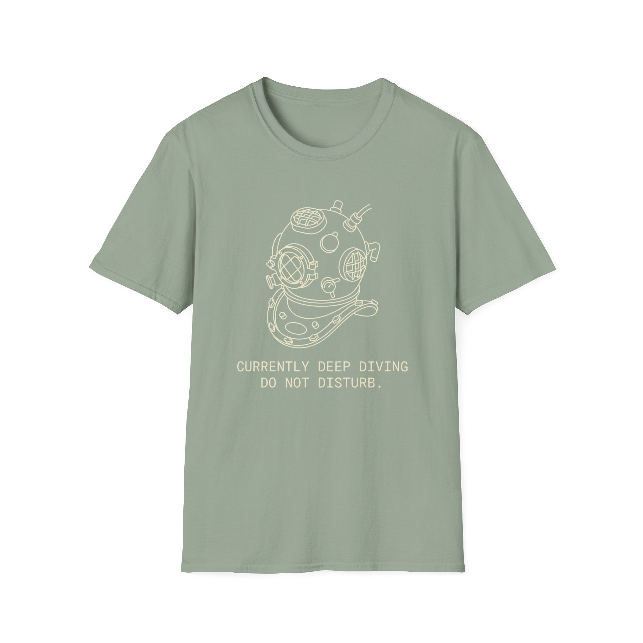 Currently Deep Diving, Do Not Disturb T-shirt
