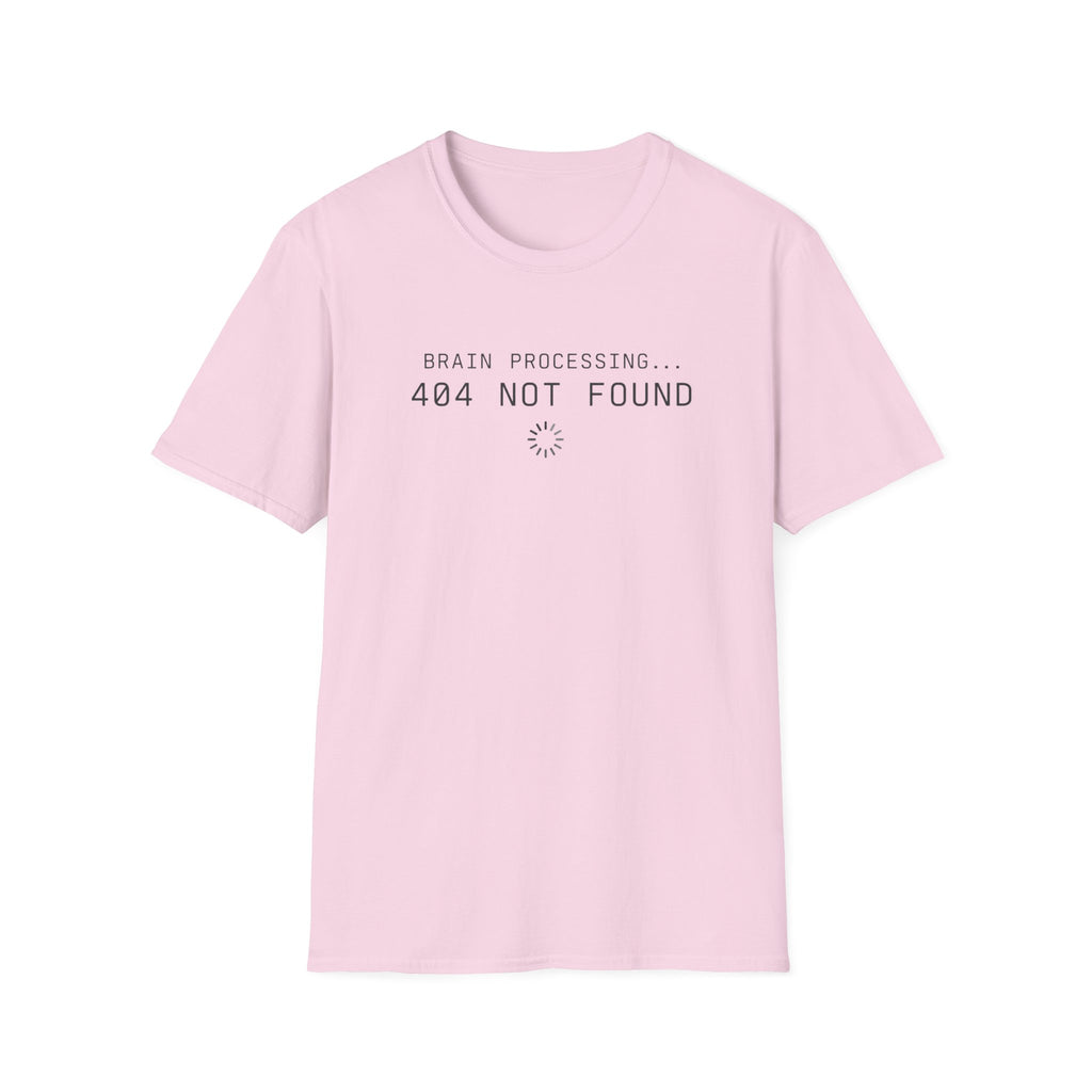 Brain Processing - 404 Not Found T-shirt