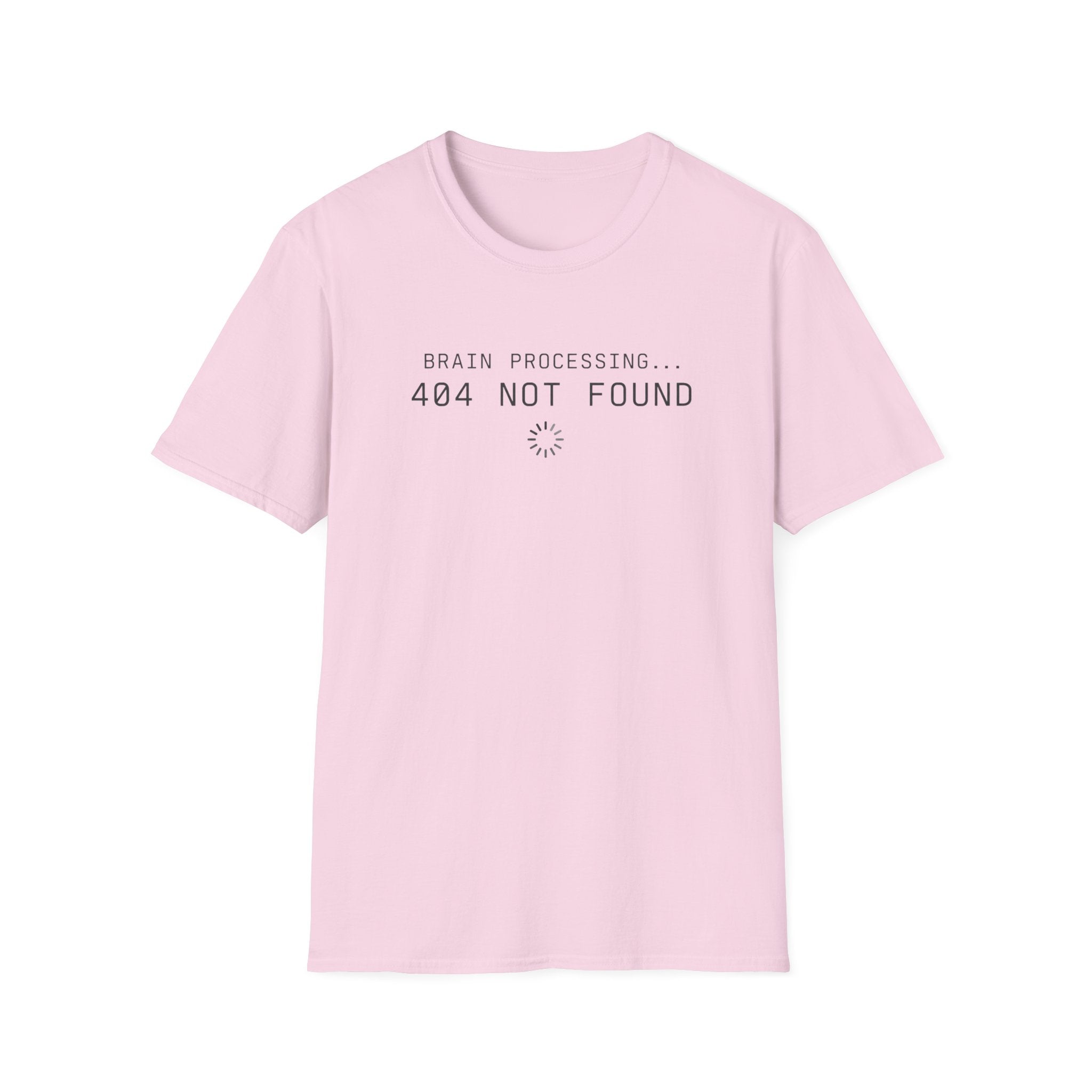 Brain Processing - 404 Not Found T-shirt