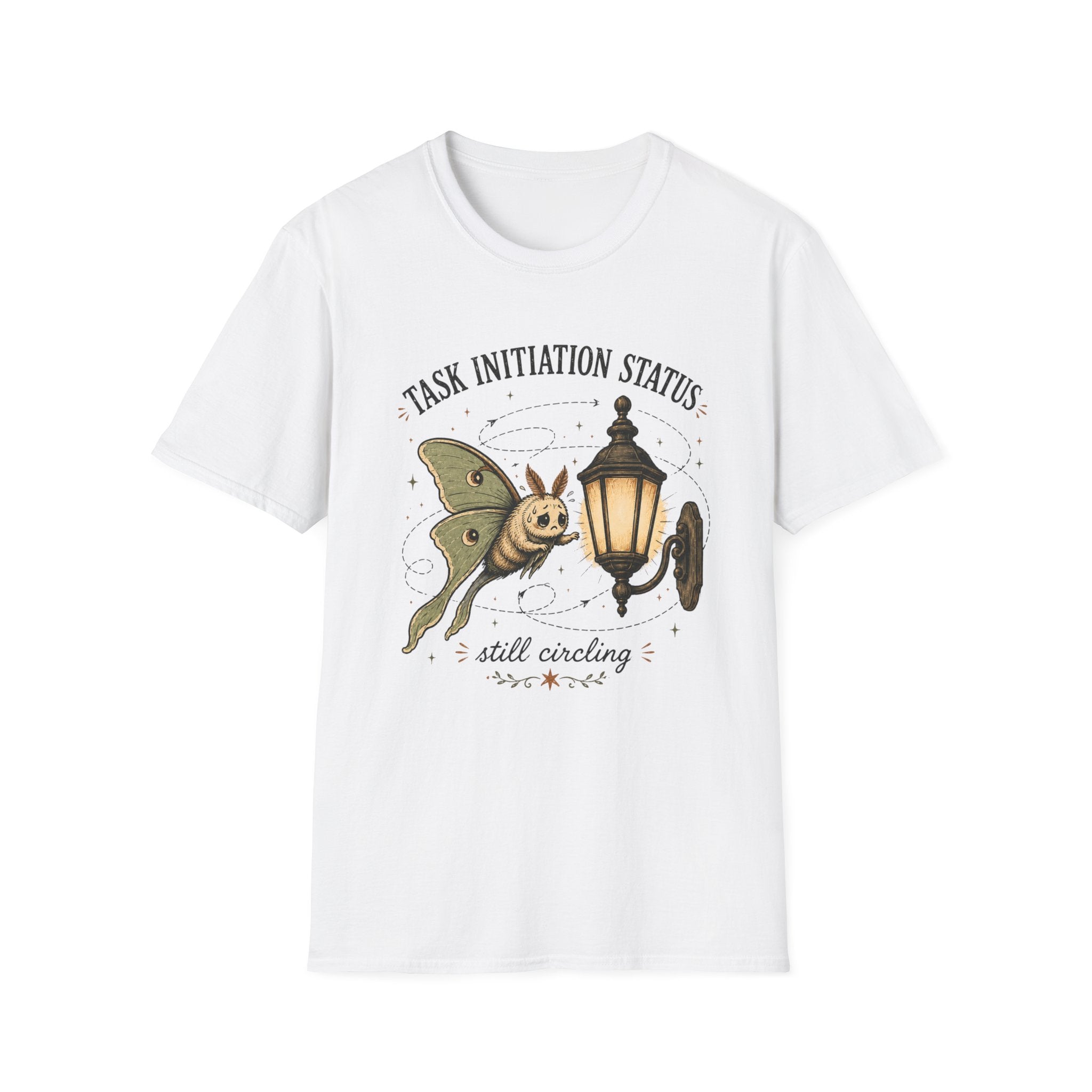 Task Initiation Status: Still Circling T-shirt