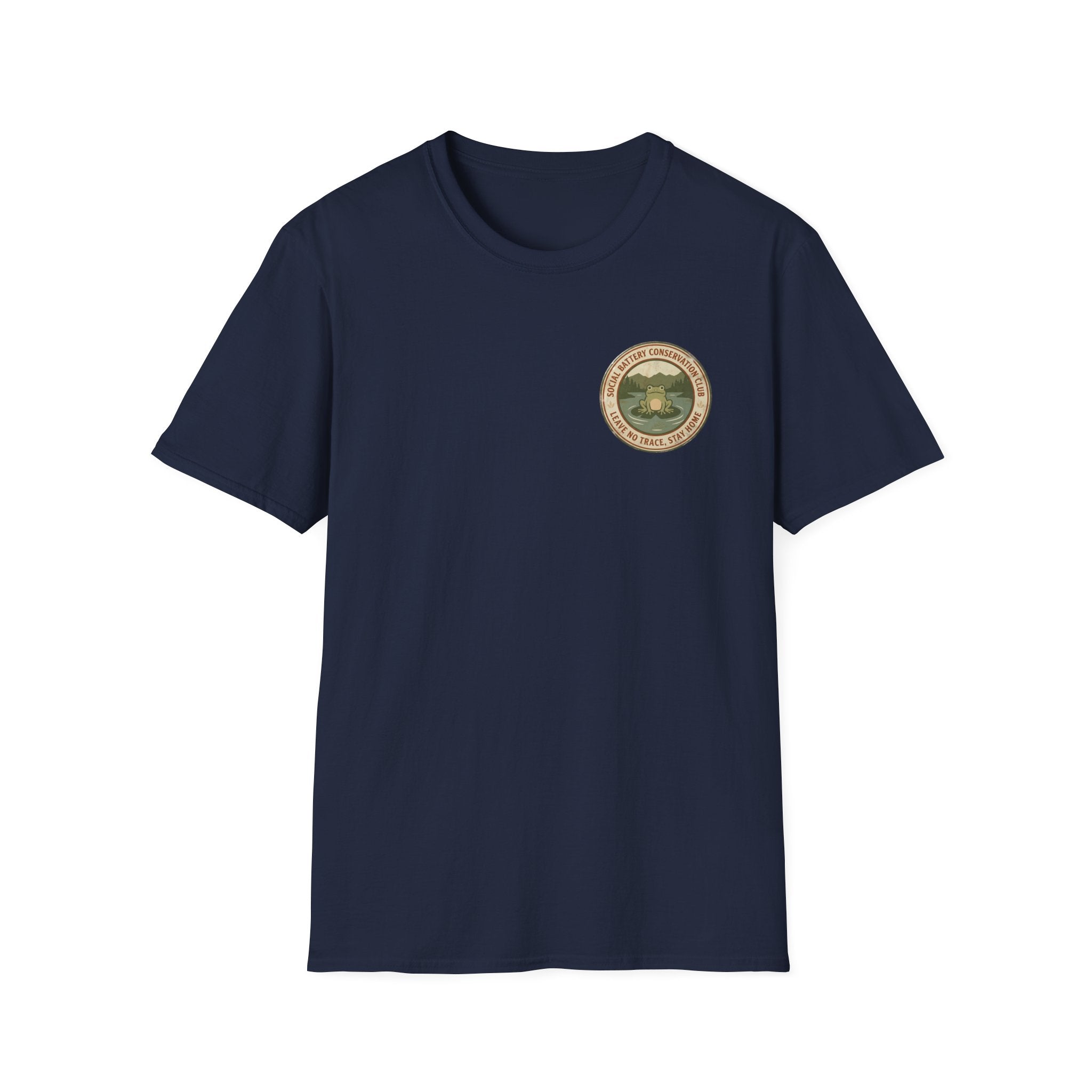 Social Battery Conservation Club T-shirt