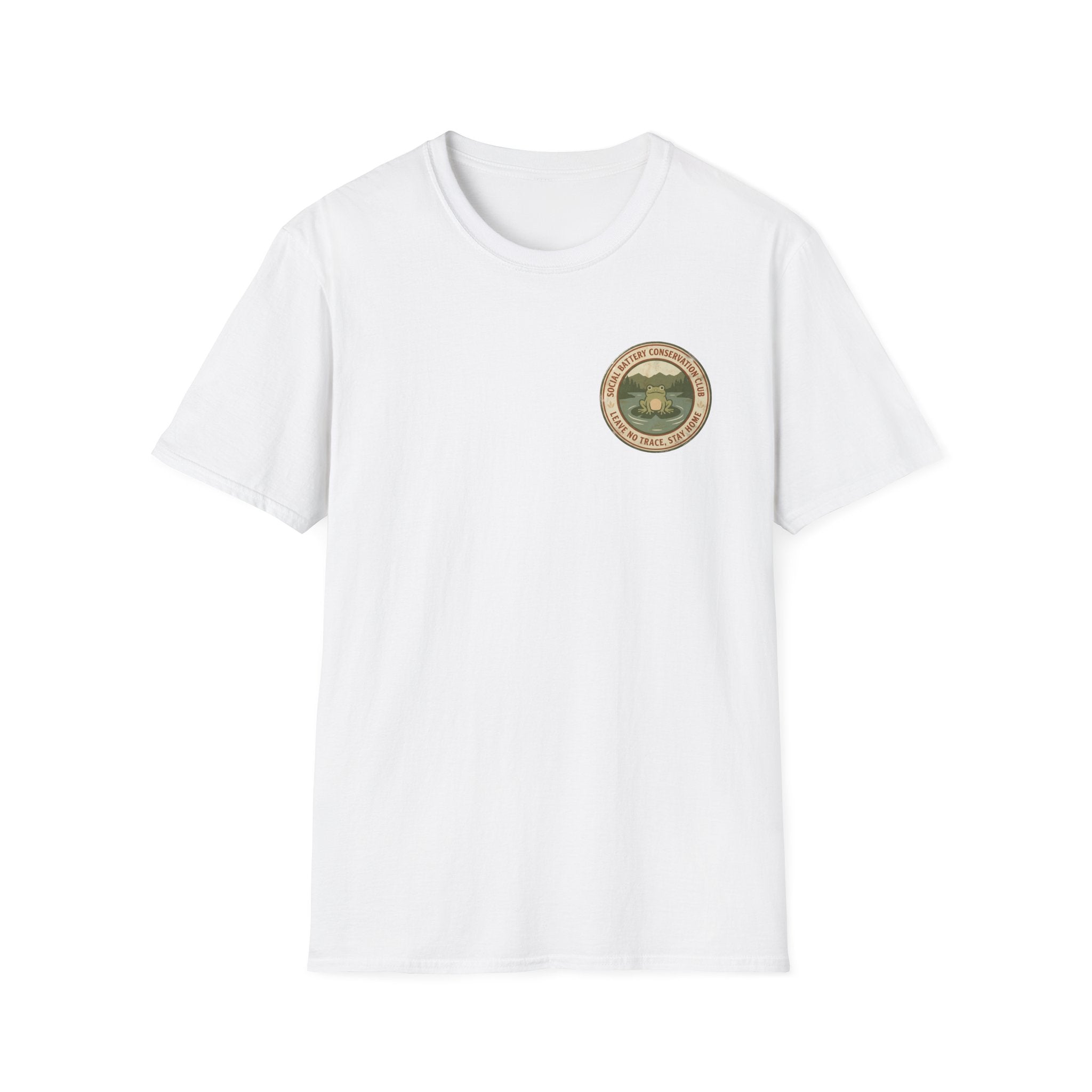 Social Battery Conservation Club T-shirt