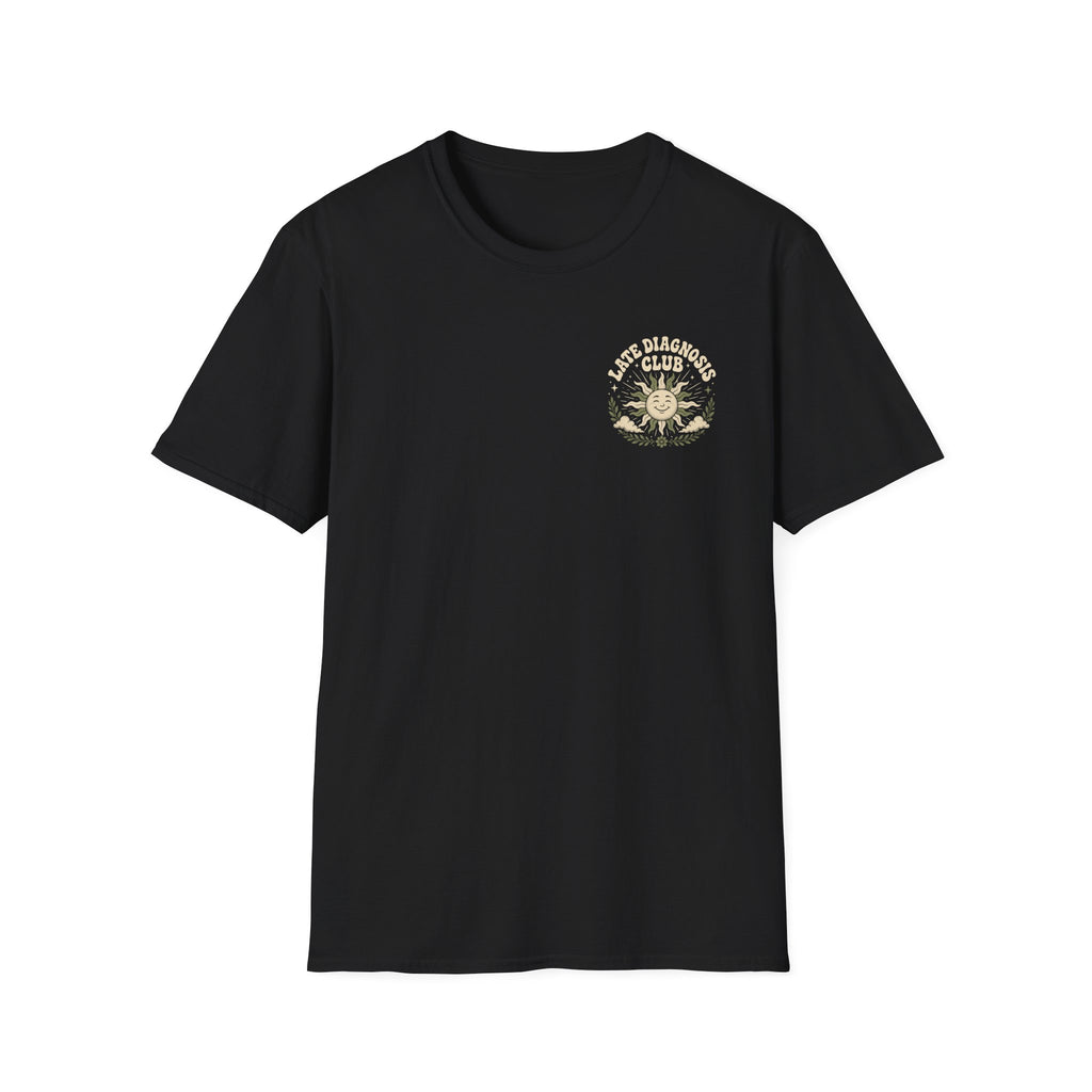 Late Diagnosis Club T-shirt
