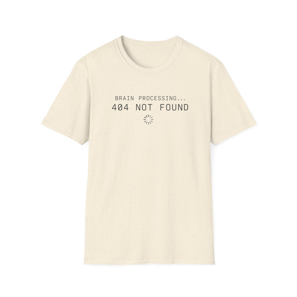 Brain Processing - 404 Not Found T-shirt