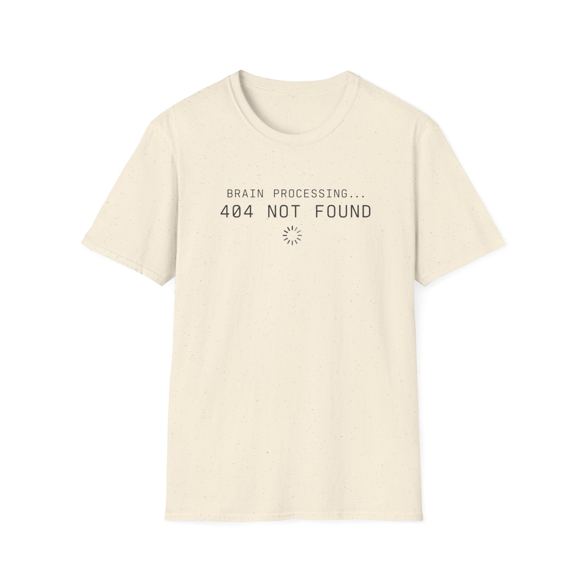Brain Processing - 404 Not Found T-shirt