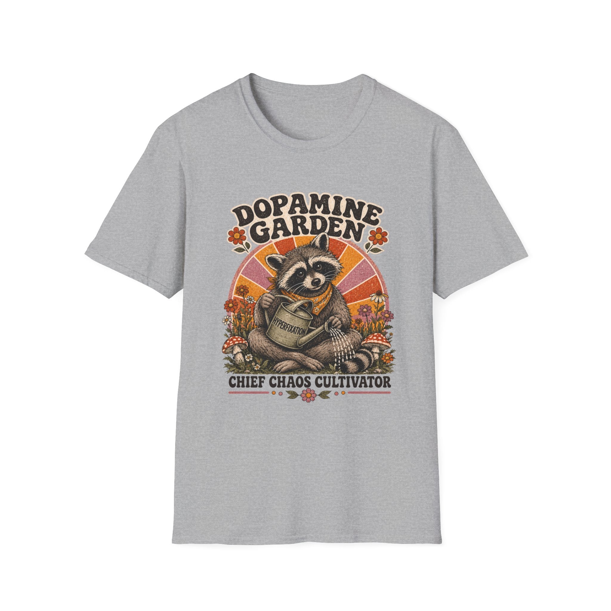 Dopamine Garden - Chief Chaos Cultivator T-shirt
