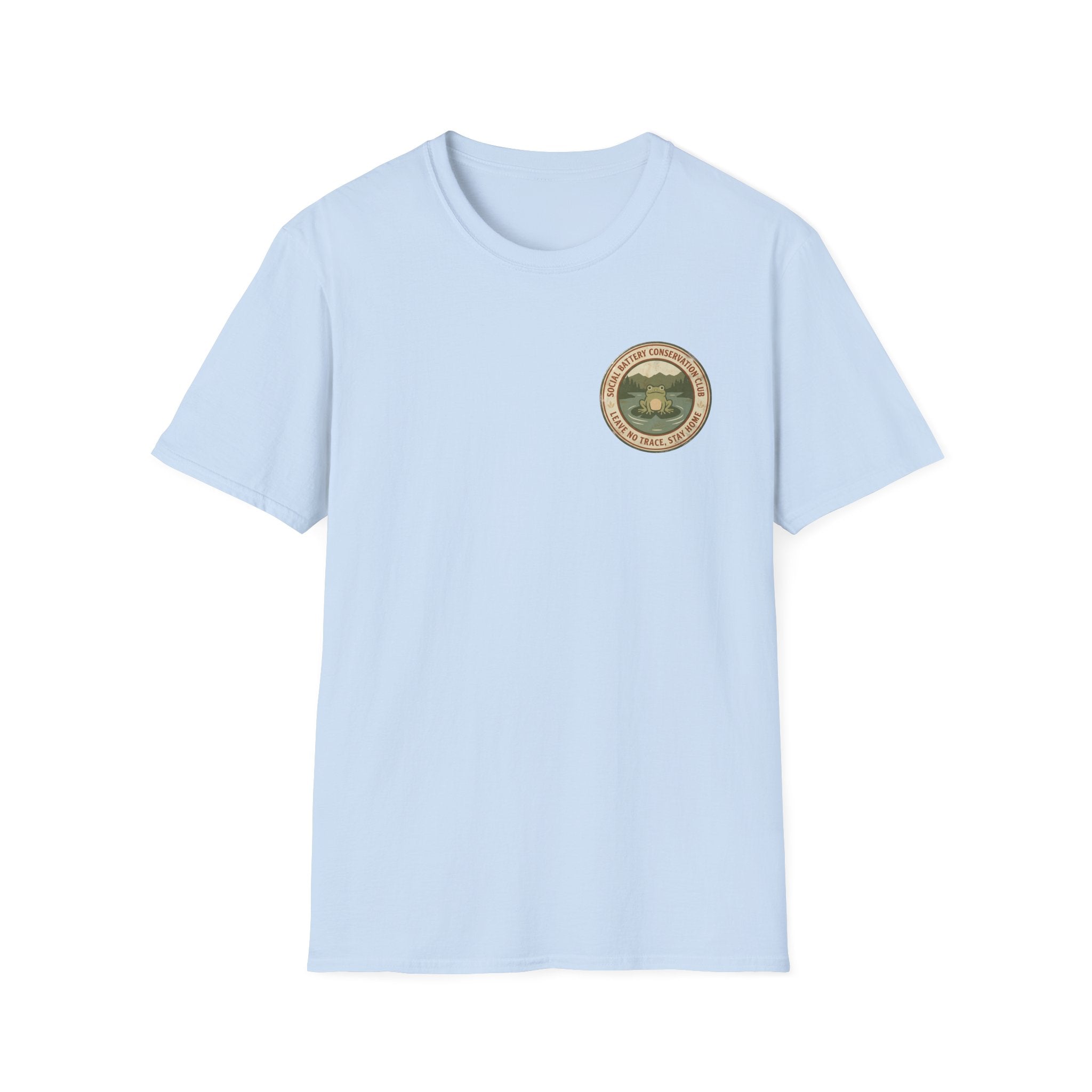Social Battery Conservation Club T-shirt