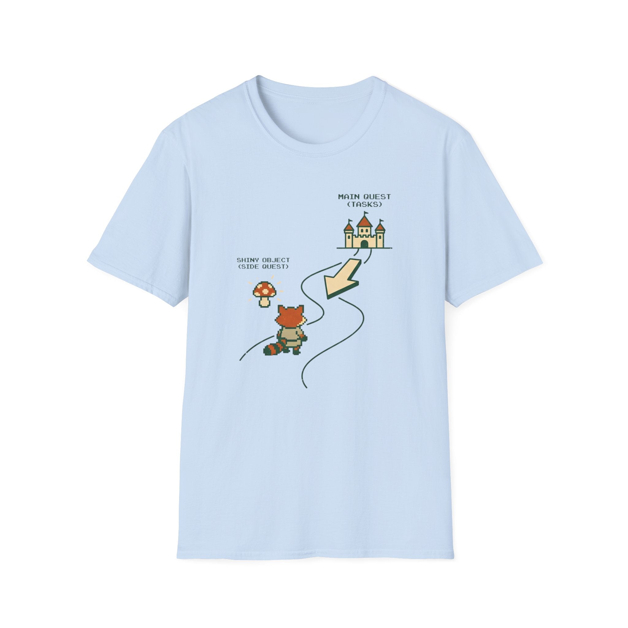 Shiny Object (Side Quest) T-shirt