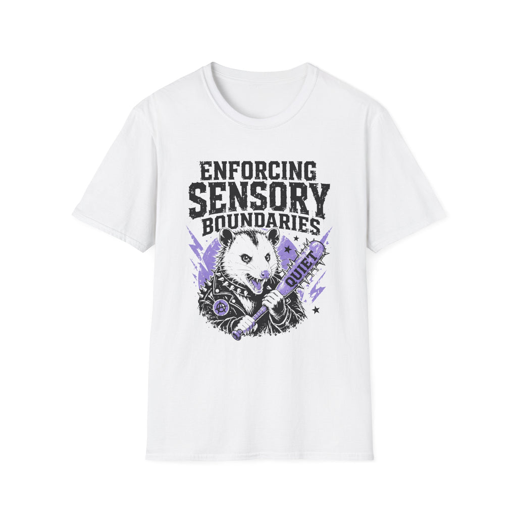 Enforcing Sensory Boundaries T-shirt