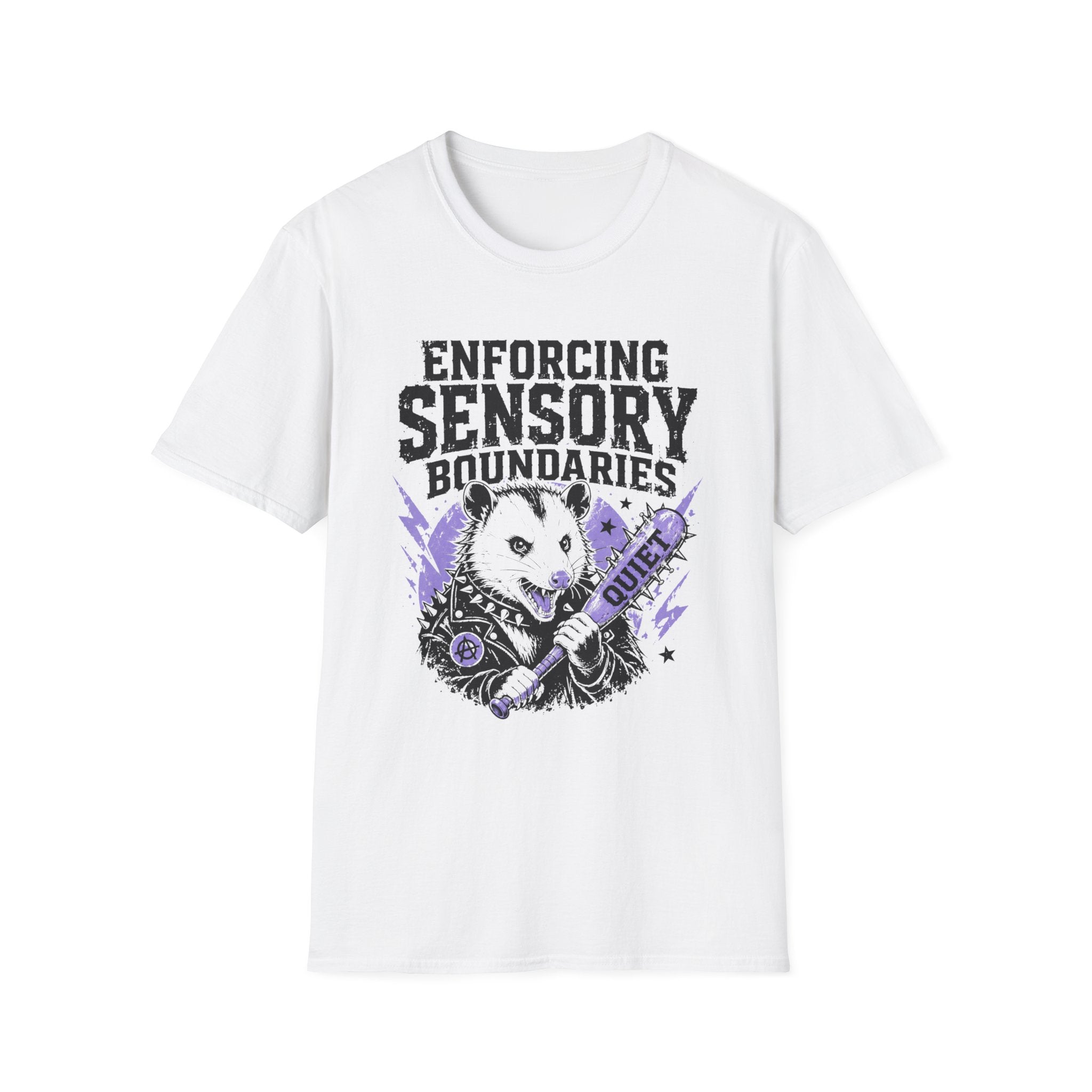 Enforcing Sensory Boundaries T-shirt