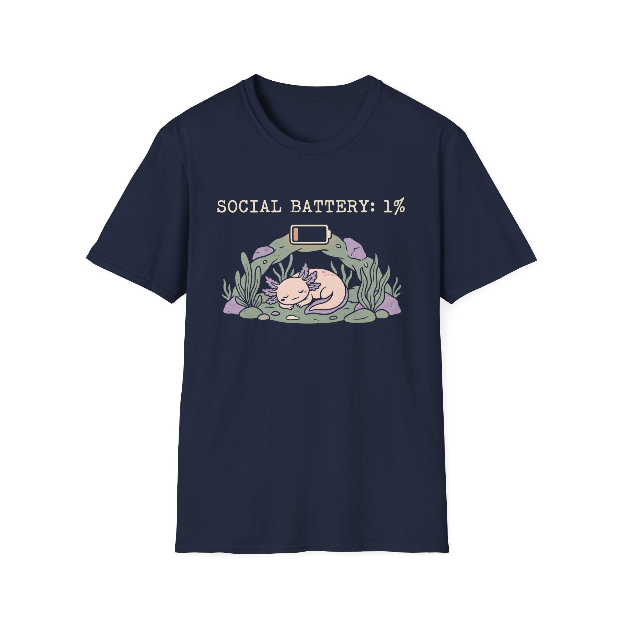 Social Battery: 1% T-shirt