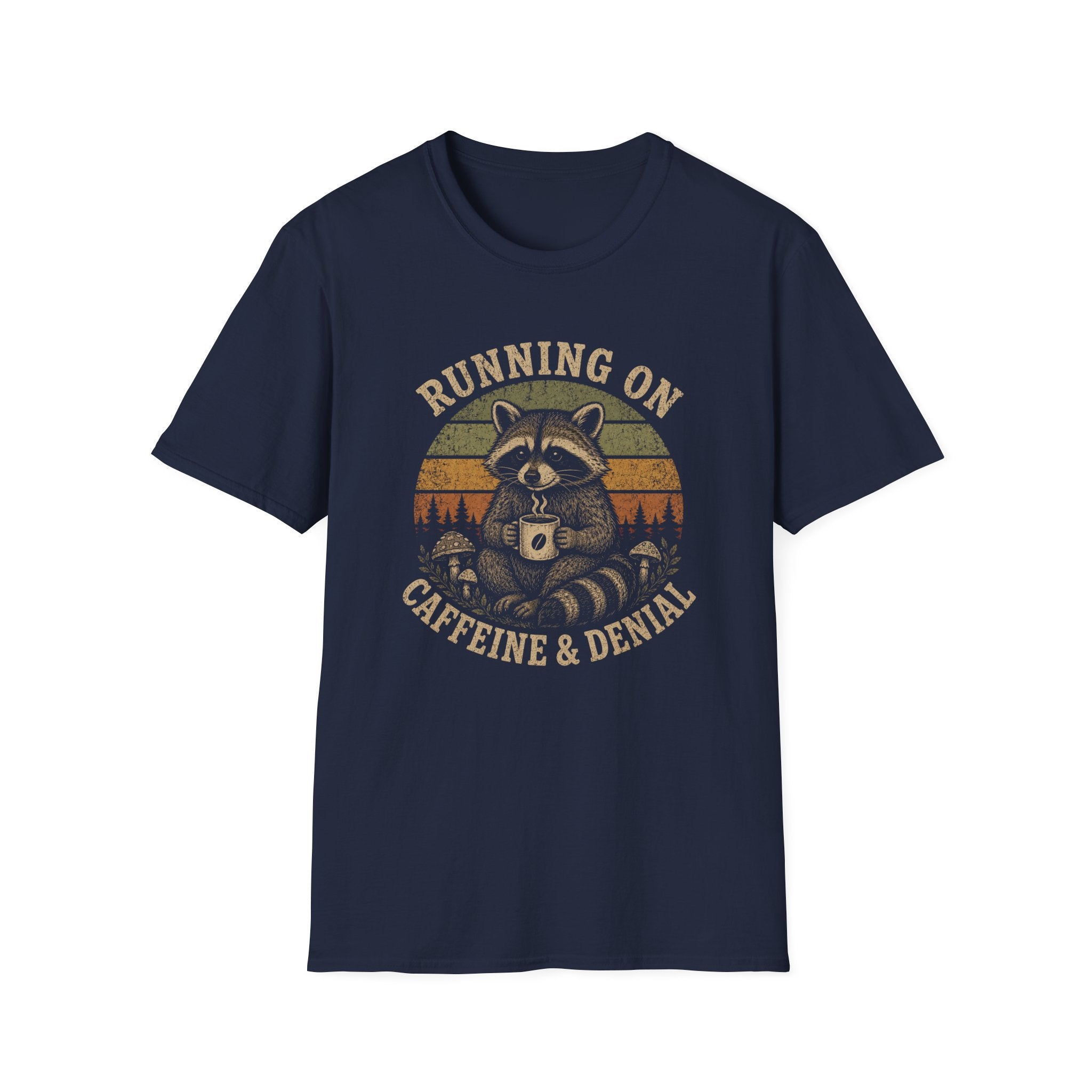 Running on Caffeine & Denial T-shirt