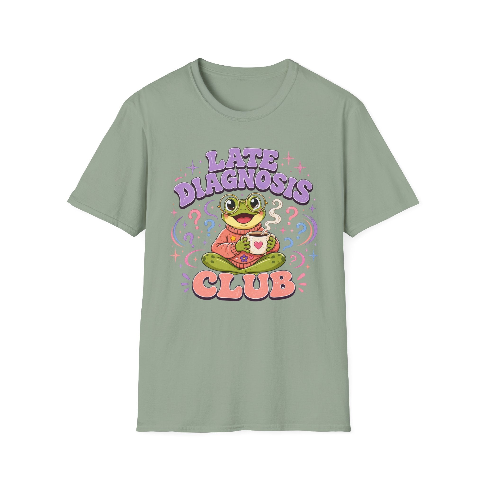Late Diagnosis Club T-shirt